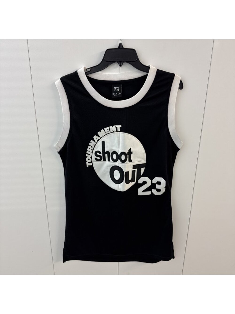 #23 MOTAW WOOD HARRIS ABOVE THE RIM BASKETBALL‎ JERSEY TOURNAMENT SHOOT OUT SEWN
